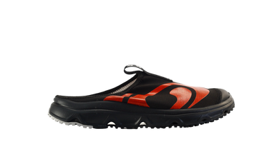 RX Slide Noir Logo Rouge