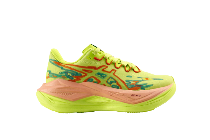 Superblast Yellow Coral Print