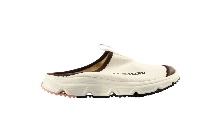 RX Slide Blanc Marron Saumon