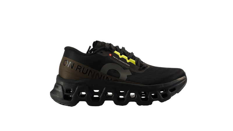 Cloudmonster 2 Noir Marron Jaune Fluo