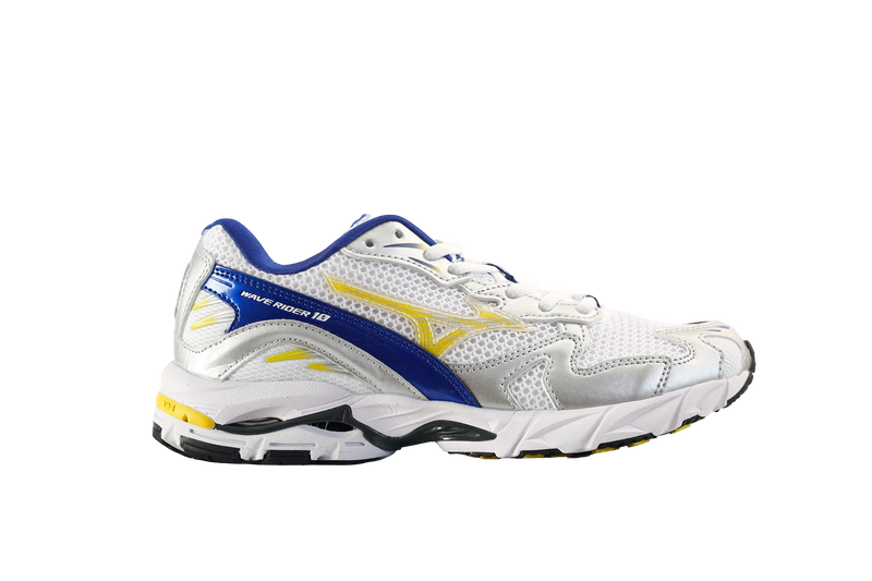 Wave Rider 10 White Blue Yellow